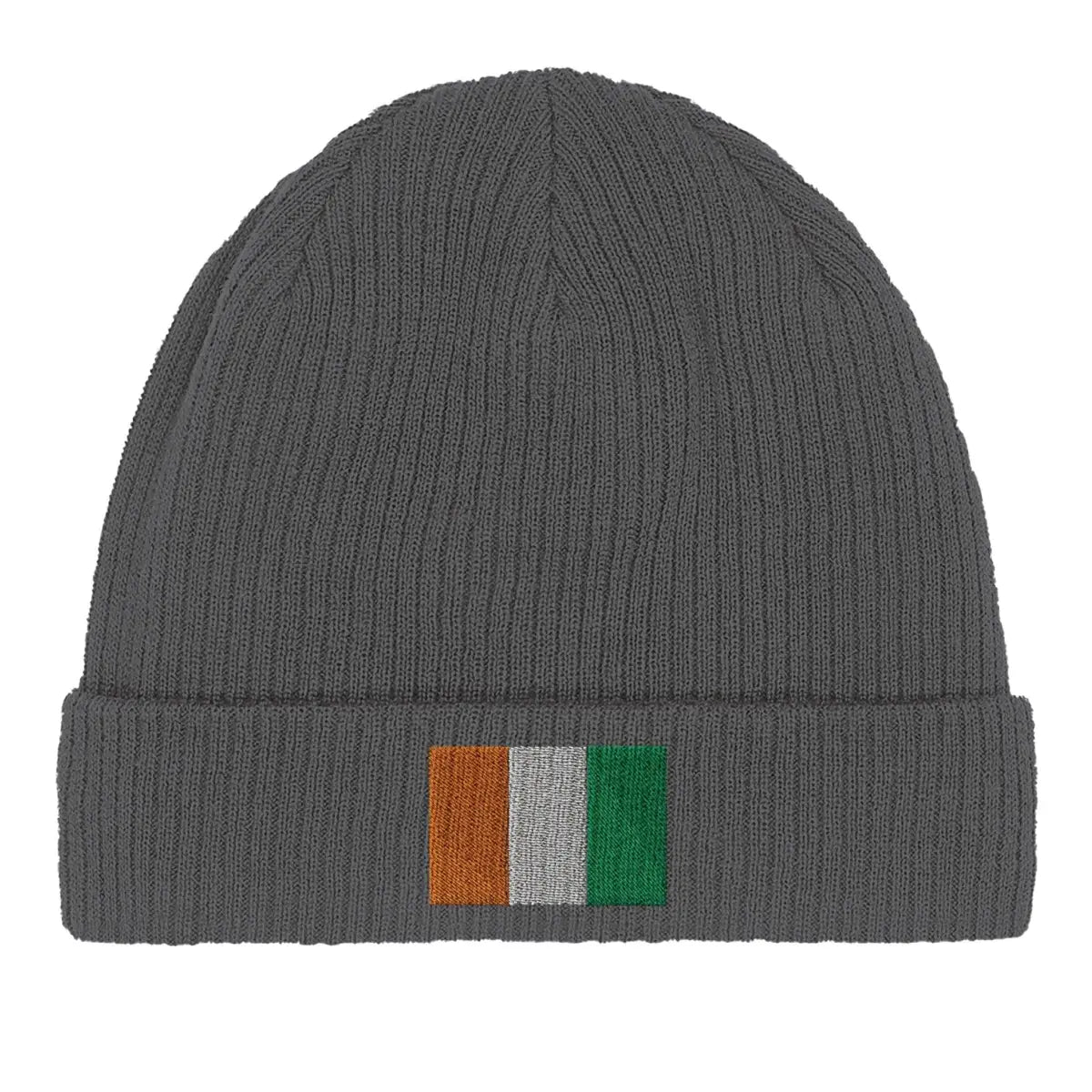 Bonnet en coton drapeau de la côte d’ivoire - pixelformaflag