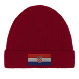 Bonnet en coton drapeau de la croatie - pixelformaflag