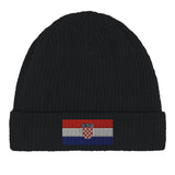 Bonnet en coton drapeau de la croatie - pixelformaflag
