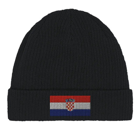 Bonnet en coton drapeau de la croatie - pixelformaflag
