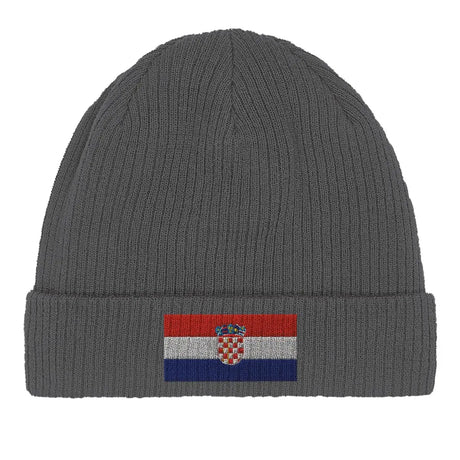 Bonnet en coton drapeau de la croatie - pixelformaflag
