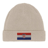 Bonnet en coton drapeau de la croatie - pixelformaflag