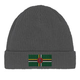 Bonnet en coton drapeau de la dominique - pixelformaflag
