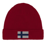 Bonnet en coton drapeau de la finlande - pixelformaflag