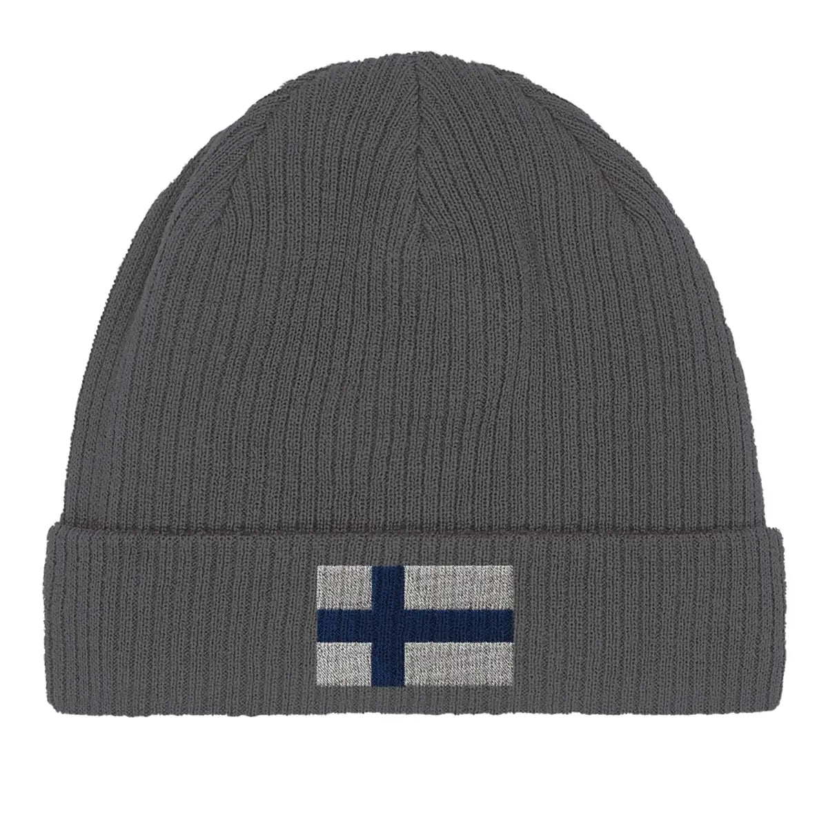 Bonnet en coton drapeau de la finlande - pixelformaflag
