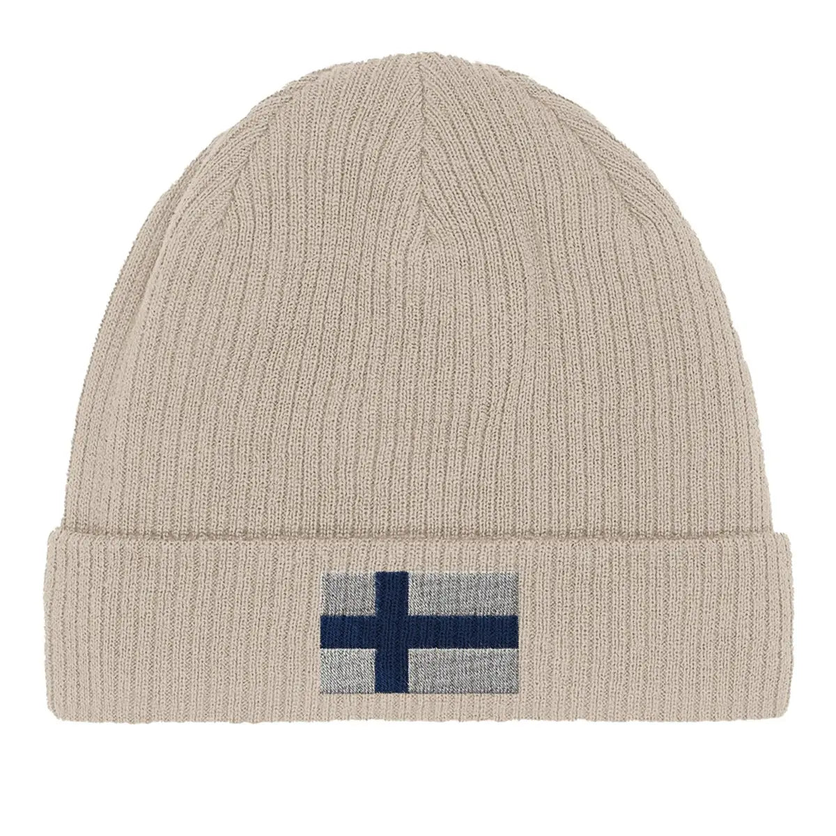 Bonnet en coton drapeau de la finlande - pixelformaflag