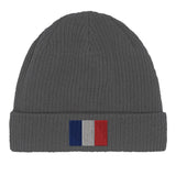 Bonnet en coton drapeau de la france - pixelformaflag