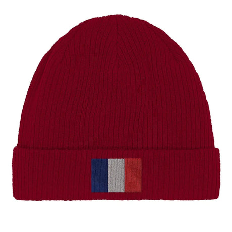 Bonnet en coton drapeau de la france - pixelformaflag