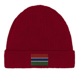 Bonnet en coton drapeau de la gambie - pixelformaflag