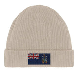 Bonnet en coton drapeau de la géorgie du sud-et-les îles sandwich du sud - pixelformaflag