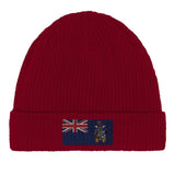 Bonnet en coton drapeau de la géorgie du sud-et-les îles sandwich du sud - pixelformaflag