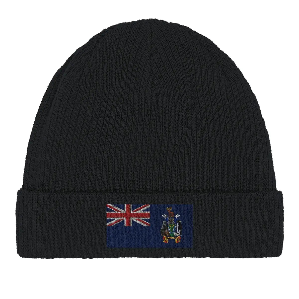 Bonnet en coton drapeau de la géorgie du sud-et-les îles sandwich du sud - pixelformaflag