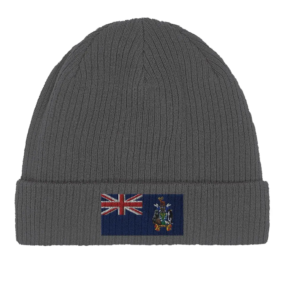 Bonnet en coton drapeau de la géorgie du sud-et-les îles sandwich du sud - pixelformaflag