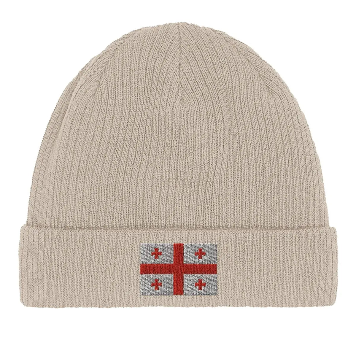 Bonnet en coton drapeau de la géorgie - pixelformaflag