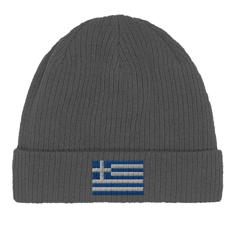 Bonnet en coton drapeau de la grèce - pixelformaflag
