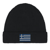 Bonnet en coton drapeau de la grèce - pixelformaflag