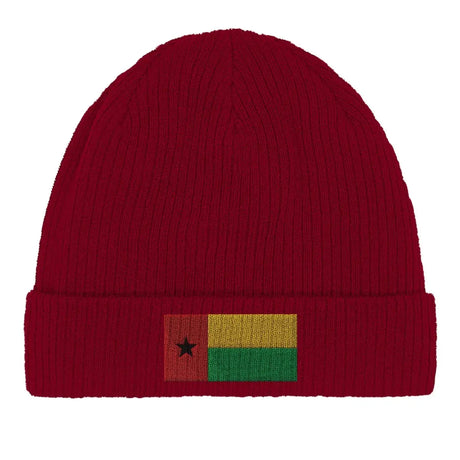 Bonnet en coton drapeau de la guinée-bissau - pixelformaflag