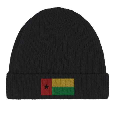 Bonnet en coton drapeau de la guinée-bissau - pixelformaflag