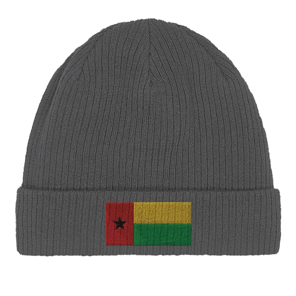 Bonnet en coton drapeau de la guinée-bissau - pixelformaflag