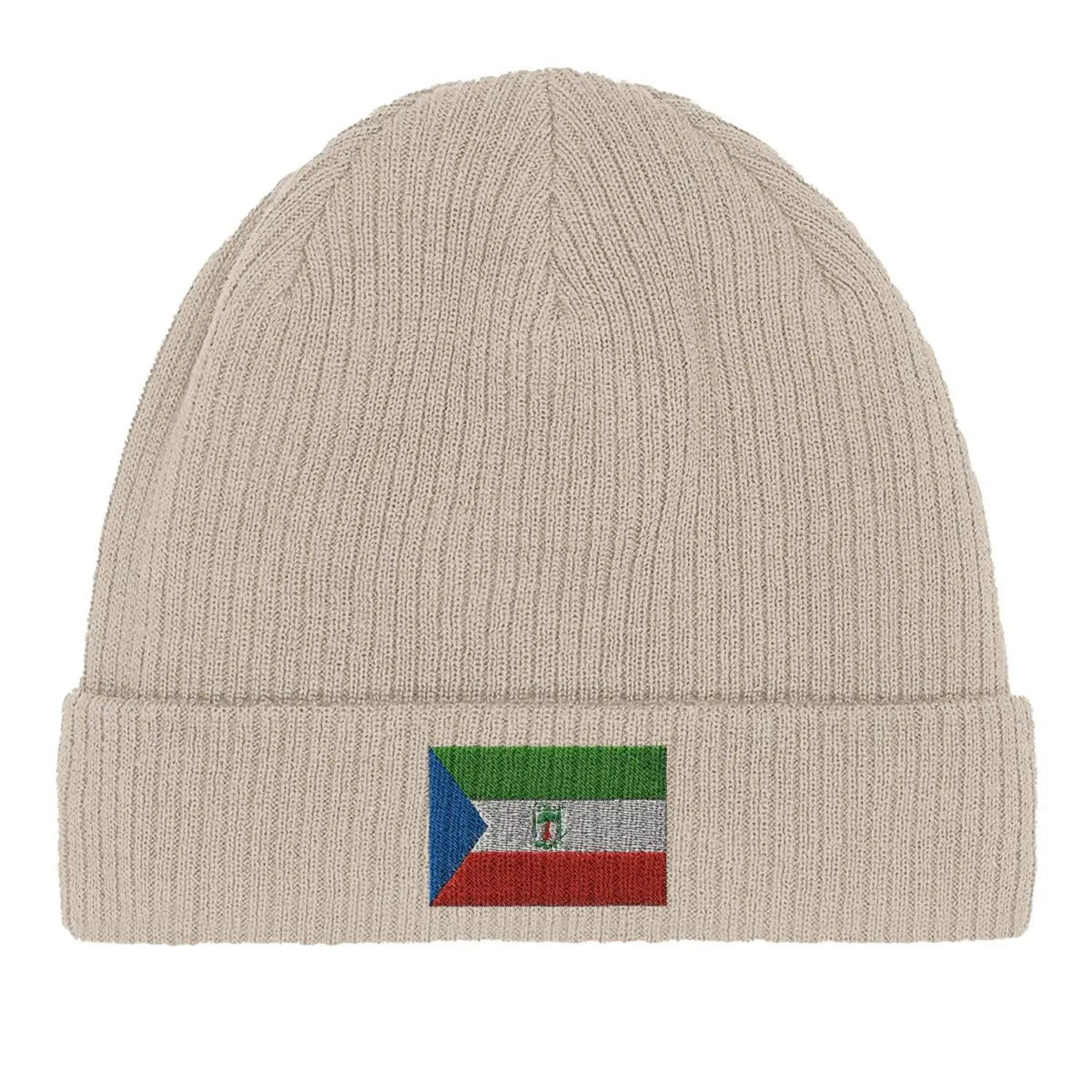 Bonnet en coton Drapeau de la Guinée équatoriale - Pixelforma 