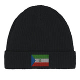 Bonnet en coton drapeau de la guinée équatoriale - pixelformaflag