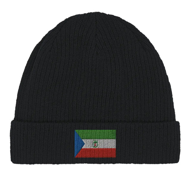 Bonnet en coton drapeau de la guinée équatoriale - pixelformaflag