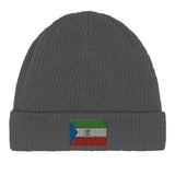 Bonnet en coton drapeau de la guinée équatoriale - pixelformaflag