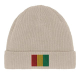 Bonnet en coton drapeau de la guinée - pixelformaflag