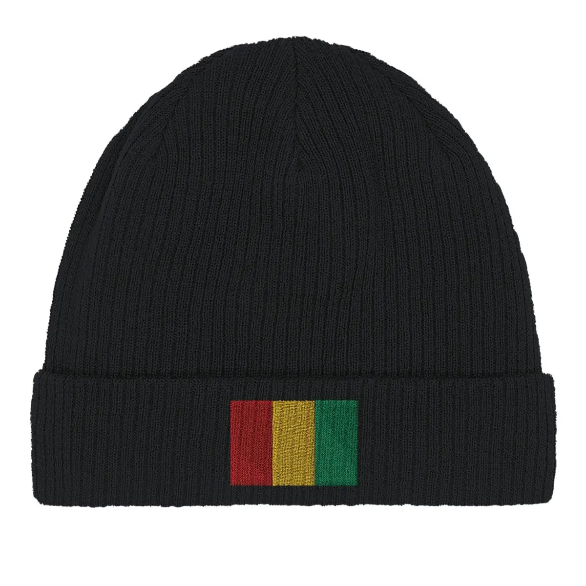Bonnet en coton drapeau de la guinée - pixelformaflag