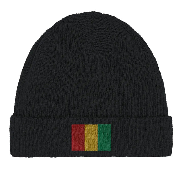 Bonnet en coton drapeau de la guinée - pixelformaflag