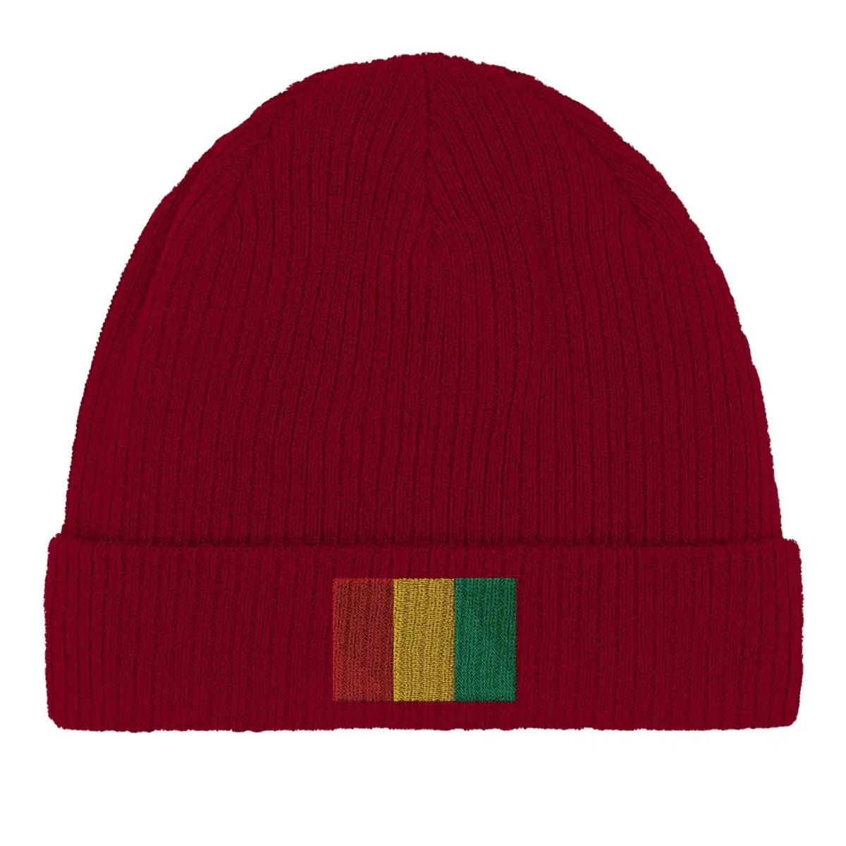 Bonnet en coton drapeau de la guinée - pixelformaflag