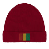 Bonnet en coton drapeau de la guinée - pixelformaflag
