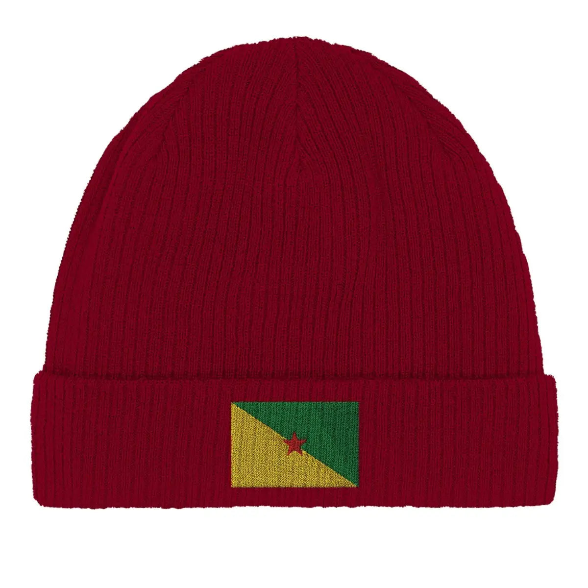 Bonnet en coton drapeau de la guyane - pixelformaflag