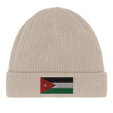 Bonnet en coton drapeau de la jordanie - pixelformaflag