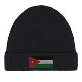 Bonnet en coton drapeau de la jordanie - pixelformaflag