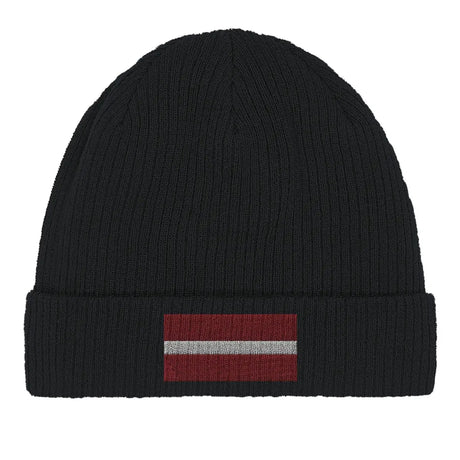 Bonnet en coton drapeau de la lettonie - pixelformaflag
