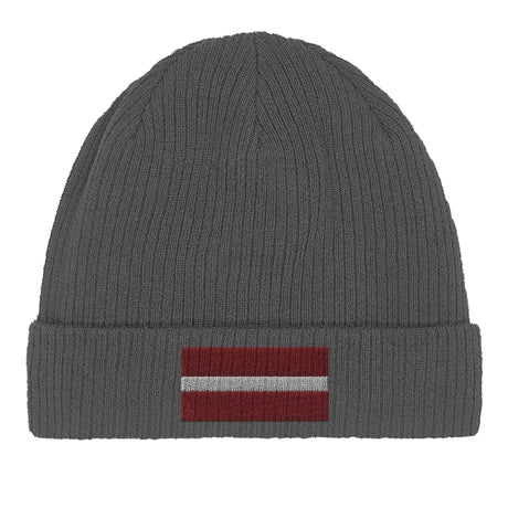 Bonnet en coton drapeau de la lettonie - pixelformaflag
