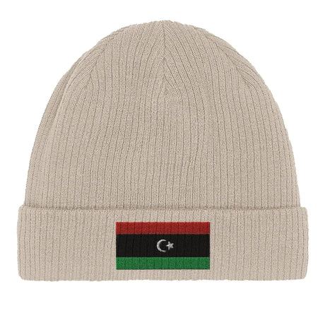 Bonnet en coton drapeau de la libye - pixelformaflag