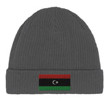 Bonnet en coton drapeau de la libye - pixelformaflag