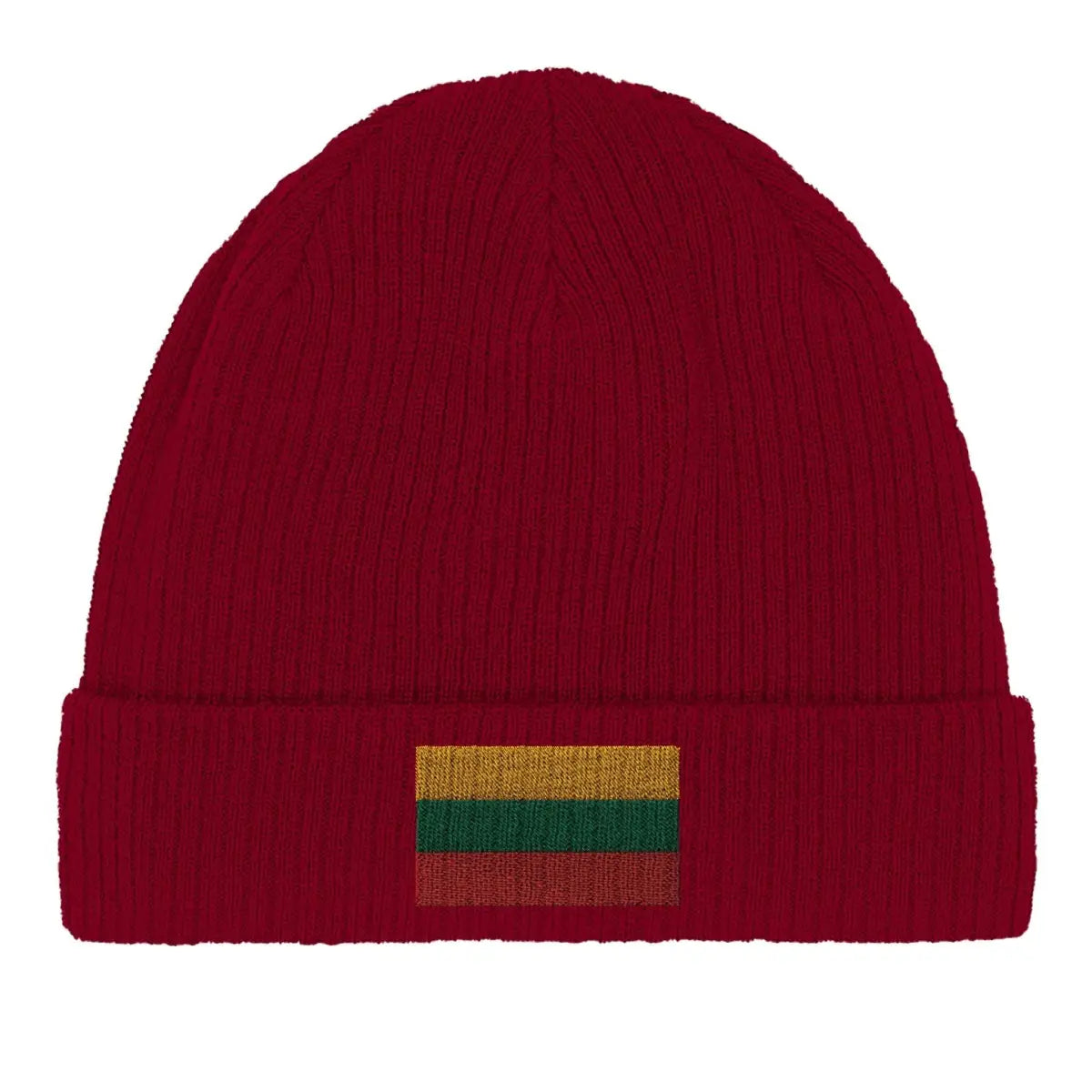 Bonnet en coton drapeau de la lituanie - pixelformaflag