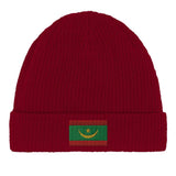 Bonnet en coton drapeau de la mauritanie - pixelformaflag