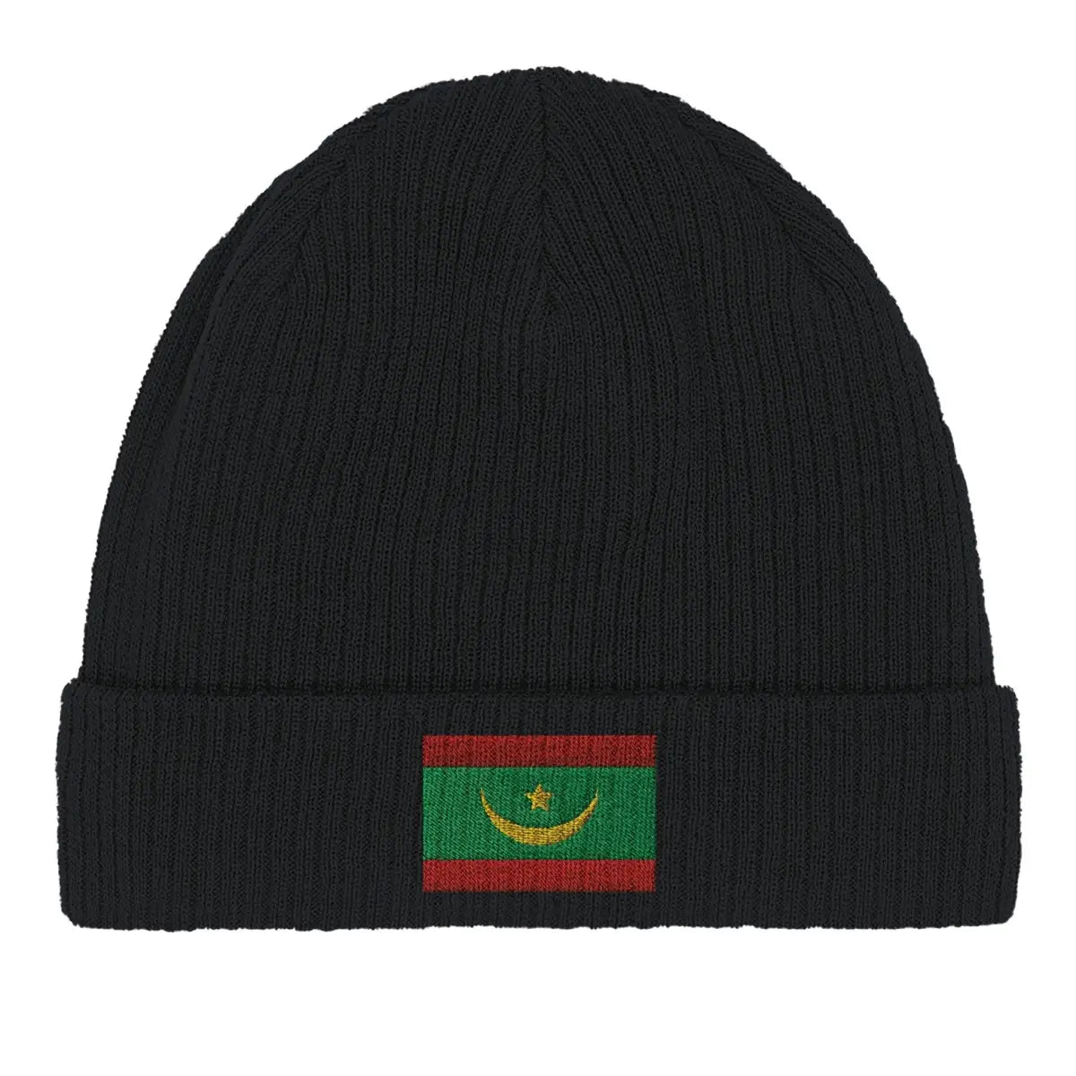Bonnet en coton drapeau de la mauritanie - pixelformaflag