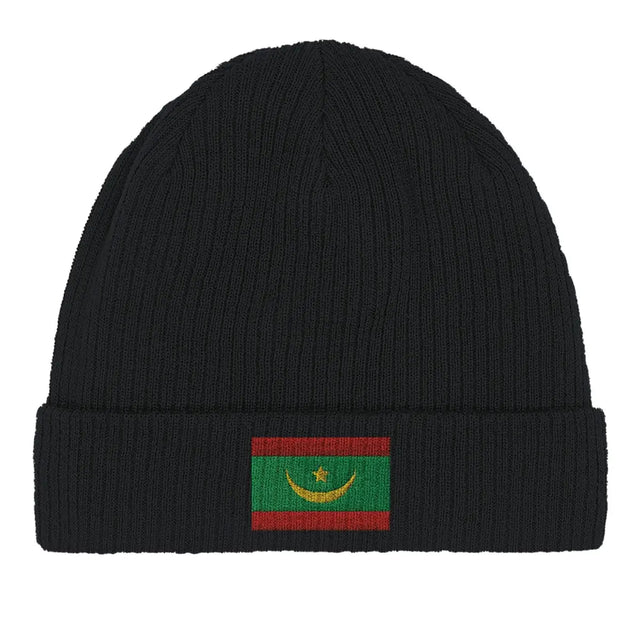 Bonnet en coton drapeau de la mauritanie - pixelformaflag