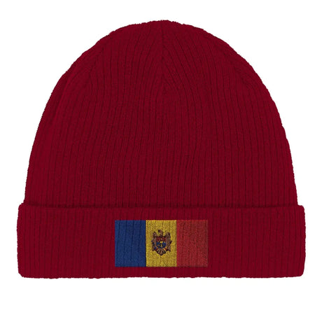 Bonnet en coton drapeau de la moldavie - pixelformaflag