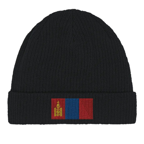 Bonnet en coton drapeau de la mongolie - pixelformaflag