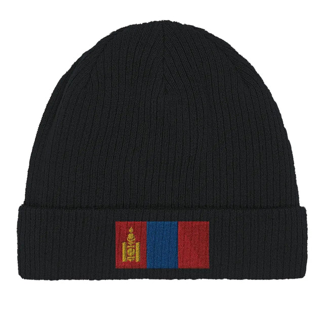 Bonnet en coton drapeau de la mongolie - pixelformaflag