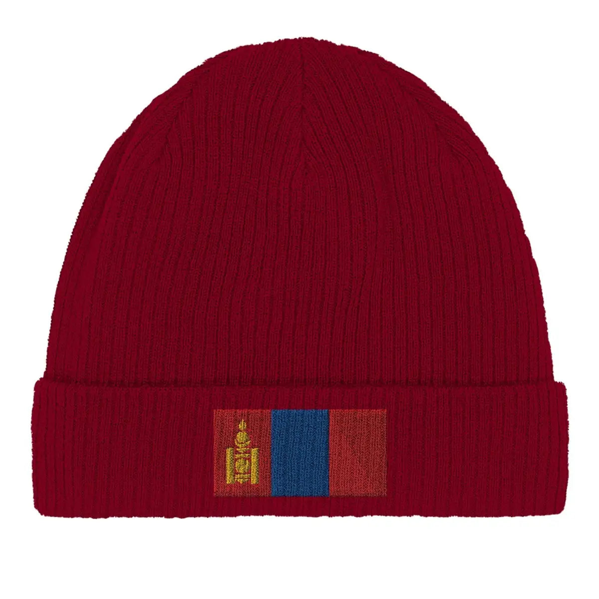 Bonnet en coton drapeau de la mongolie - pixelformaflag