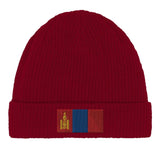 Bonnet en coton drapeau de la mongolie - pixelformaflag