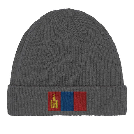Bonnet en coton drapeau de la mongolie - pixelformaflag