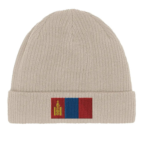 Bonnet en coton drapeau de la mongolie - pixelformaflag